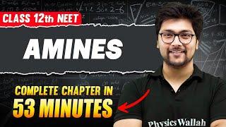 AMINES in 53 Minutes | FULL Chapter For NEET | PhysicsWallah