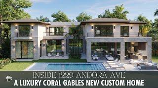 Inside 1229 Andora Ave: A Luxury Coral Gables New Custom Home