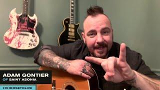 Adam Gontier performs Above It All & Never Too Late (Acoustic) || Choose To Live 2022