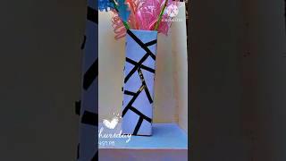corner flower pot craft flower vas diy vest box diy #shorts#trending #@shivani s DIY
