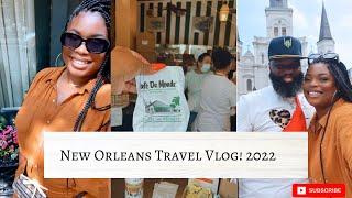 *New Orleans Travel Vlog 2022! FOOD, LIVE MUSIC, VINTAGE CHANEL JEWLERY