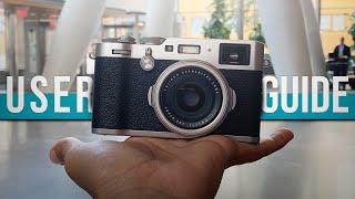 Fuji X100F Tutorial - Best Settings For Best Pictures & Videos