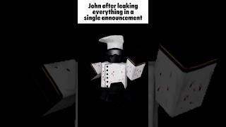 John Leaking Everything - Tower Defense X Roblox