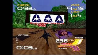 Wipeout XL - The Piranha run in 1h01m45s