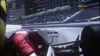 SENNA MONACO ON BOARD - TV STYLE 90s -