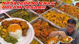 BLUSUKAN KE DALAM PASAR DEMI NASI PADANG FAVORIT WARGA BSD!!