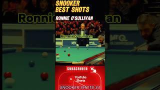 Snooker Best Shots Legend Ronnie#shorts #shortvideo #shortsfeed #youtubeshorts #snookershots34