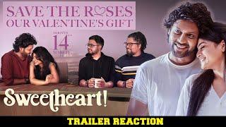 Sweetheart - Trailer | Reaction | Rio Raj | Gopika Ramesh | Yuvan Shankar Raja | Swineeth S.Sukumar