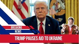 The imperial nature of the new American foreign policy as trump stops military aid to ukraine