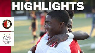 Hattrick hero Pharrell Nash  | Highlights Feyenoord O17 - Ajax O17