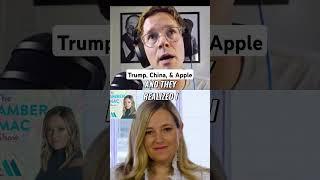 Trump's iPhone tariffs & Apple in China author on The AmberMac Show podcast