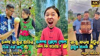 চম্পা রাজুর ফানি ভিডিও  পর্ব - (২২৫-২৩০) | Compa Rajur Funny Video  | A Story of Husband And wife