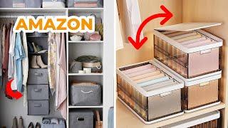 21 Essential AMAZON Closet Organization Items for 2024 That Truly Work / Small Closet Organizers