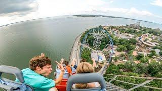 Millennium Force [310ft] Roller Coaster POV // Cedar Point 4K