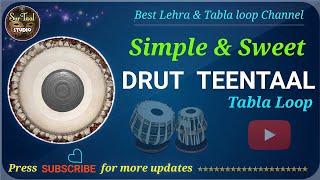 Drut Teentaal Simple Loop । द्रुत तीनताल तबला