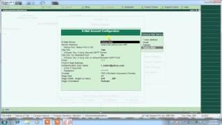 How to send email in tally ,Auto Email in Tally ERP 9