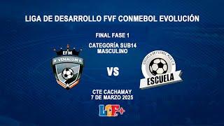 EFM VENALUM VS ESCUELA MGD | FINAL FASE 1 SUB14 MASCULINO | 7 DE MARZO 2025