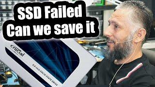 Crucial 500GB SSD Drive Repair. What failed?