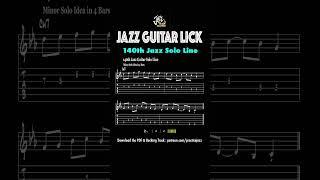 Cm7 Solos Feeling Flat?  This Lick Changes EVERYTHING! Daily Jazz Lick #140