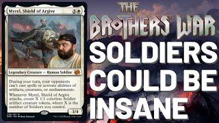 BROTHERS WAR SPOILERS | SOLDIER TRIBAL LOOKS GREAT | Magic: the Gathering Brothers War Spoilers