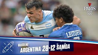 Highlights Rugby: Argentina vs Samoa 28-12 | Juegos Olímpicos París 2024 | Telemundo Deportes