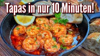 Gambas al Ajillo (Knoblauchgarnelen) - Urlaubsgeschmack zuhause - Westmünsterland BBQ