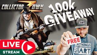 LIVE Statue Giveaway  100k Celebration with CollectorZown (Sideshow Penguin PF)