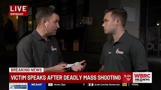 Victim, mayor speak after Birmingham mass shooting