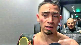 Rayo Valenzuela overcome with emotion after Pitbull Cruz win becoming champion!