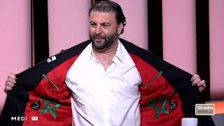 David Serero présente sa veste hommage au Maroc sur Medi1TV (2023)