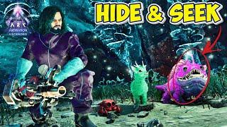 We Played Dino Hide & Seek in the Dark! | ARK Aberration