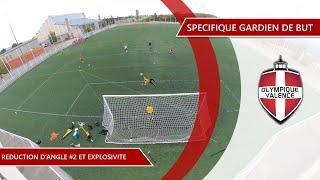 Entrainement Spécifique Gardien de But Réduction d'angle Séance N°2 + Explo | Goalkeeper Training