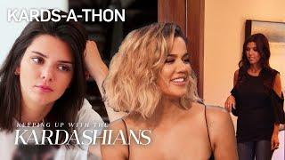 Kendall Gets Her Groove, Khloé's Pregnancy Cast & Kourtney's Design Plans | Kards-A-Thon | KUWTK