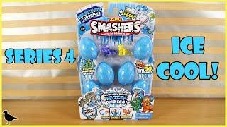 Zuru Dino Ice Age Surprise Smashers Series 4 Frozen Dino Egg Toy Opening! | Birdew Reviews