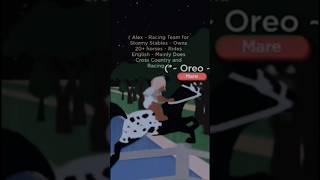 Bear back jumping in the rain! ️ || horse valley Roblox