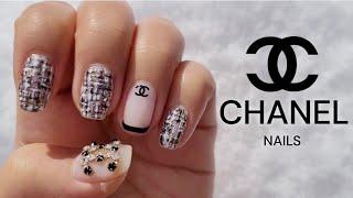 [SUB]샤넬 트위드이 방법이면 트위드네일은 걱정 없어요!고급스러움도 챙겨가세요! CHANEL NAILS #nailart#chanel#chanelnails