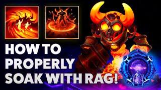 Ragnaros Lava Wave - HOW TO PROPERLY SOAK WITH RAG! - Grandmaster Storm League 2022