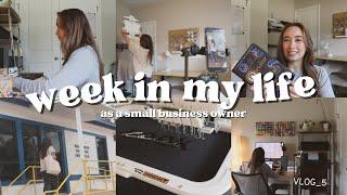 Week in My Life as a Small Business Owner