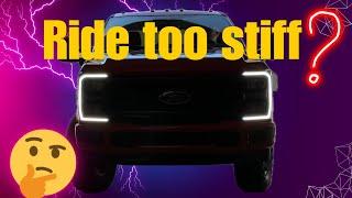 NEW Ford Superduty | TOO bouncy?? - CHECK this out #mechanic