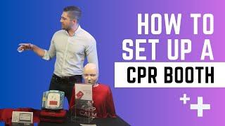 How to Set up a CPR Business Marketing Booth