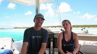 ️ Watch this video about a crewed yacht charter experience in the Exumas, Bahamas with Location!