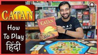 CATAN हिंदी How to Play | How to Play Catan in Hindi | कैसे खेलते हैं CATAN // Chai & Games