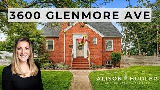 Baltimore, MD REALTOR | Video Home Tour - 3600 Glenmore Ave. | Alison Hudler