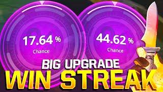 This Upgrade WIN Streak SAVED ME?! (HELLCASE)