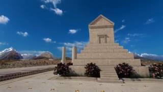 Graphic renovation of the Tomb of Cyrus The Great