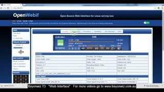 Beyonwiz T3 Web Interface Demo