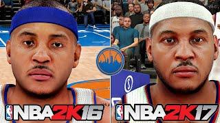 NBA 2K17 vs NBA 2K16 Official Face/Graphics Comparison | (PS4/XB1/PC) 60FPS HD!