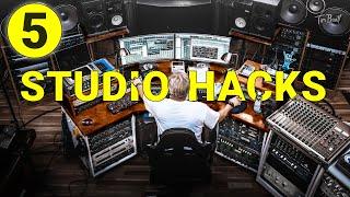 5 Home Studio Hacks (most under $100)