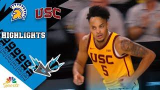 San Jose State vs. USC | COLLEGE BASKETBALL HIGHLIGHTS | 11/20/24 | NBC Sports