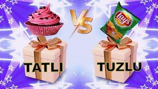 SWEET VS SALTY  TATLI YADA TUZLUCHOOSE YOUR GIFTHEDİYENİ SEÇ KUTU SEÇME OYUNU